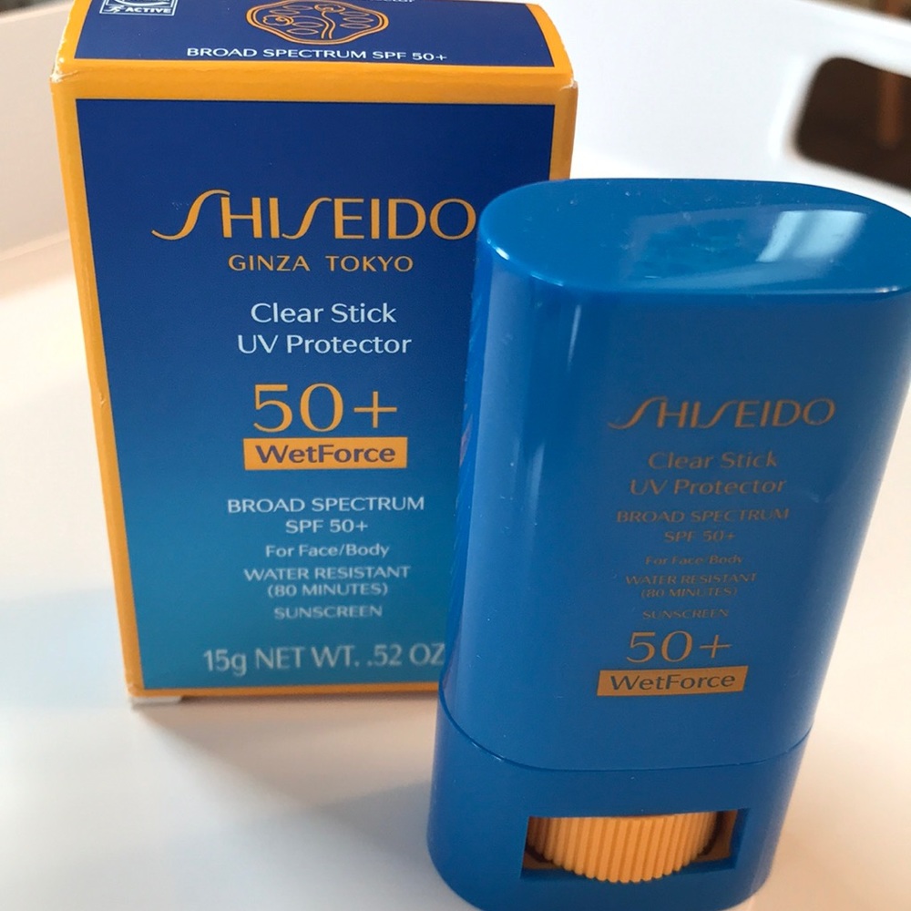 Shiseido Clear Stick UV Protector WetForce SPF 50+